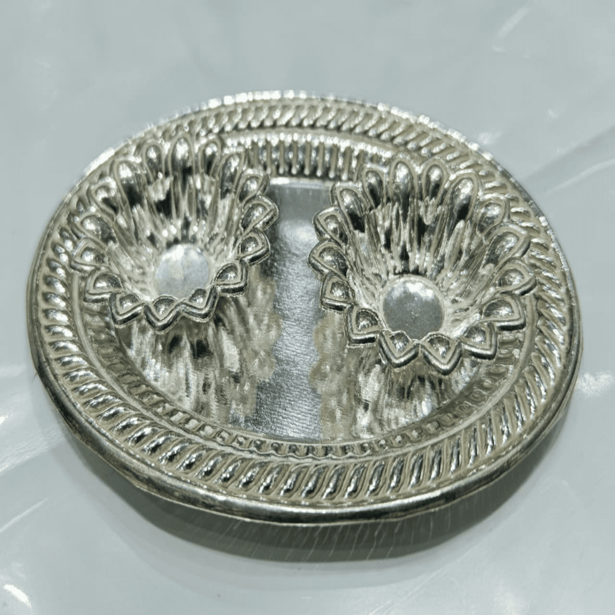 Serving Silver Bowl — view 1